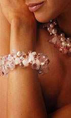 Fancy Gemstone Wrap Bracelets