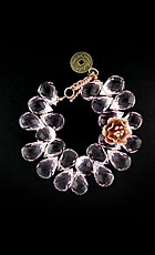 Gemstone with a Clasp Bracelet